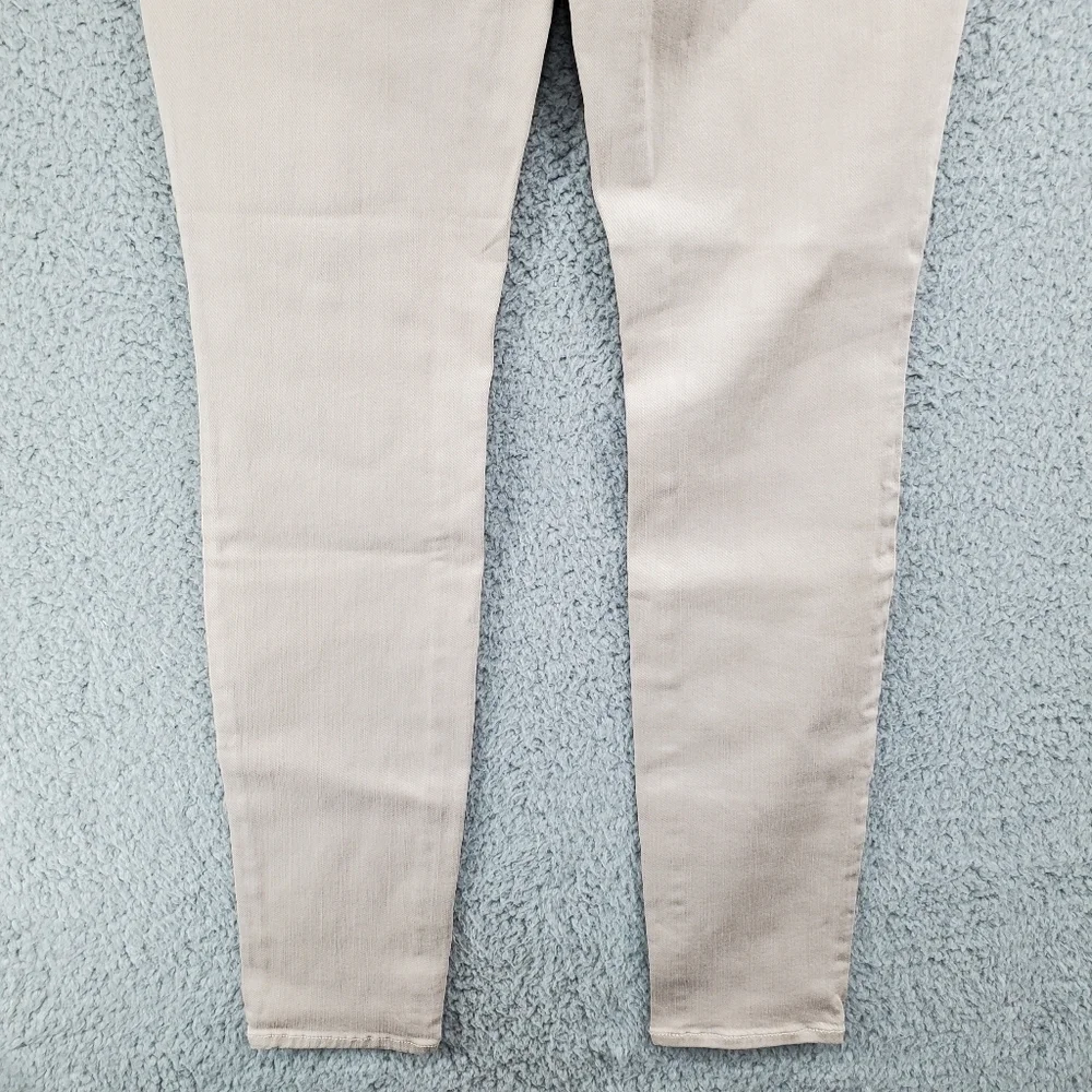 L'AGENCE Marguerite Skinny High Rise Jeans Biscuit - Picture 9 of 13